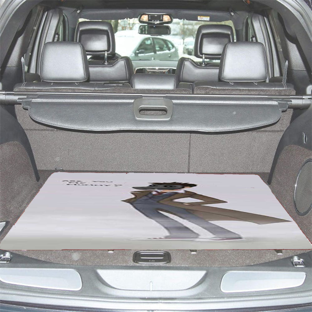 Dr Who Mummy Car Trunk Mat Non Slip