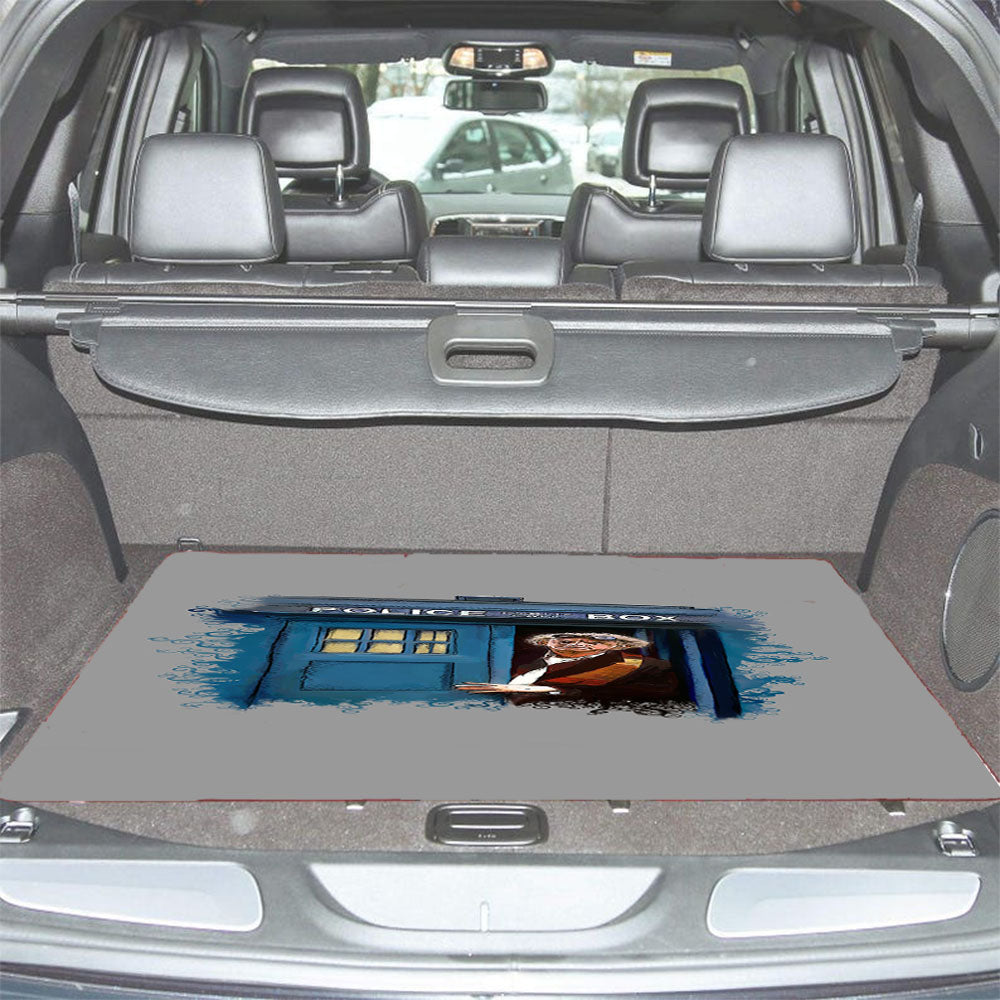 Dr Who X Back To Future Car Trunk Mat Non Slip