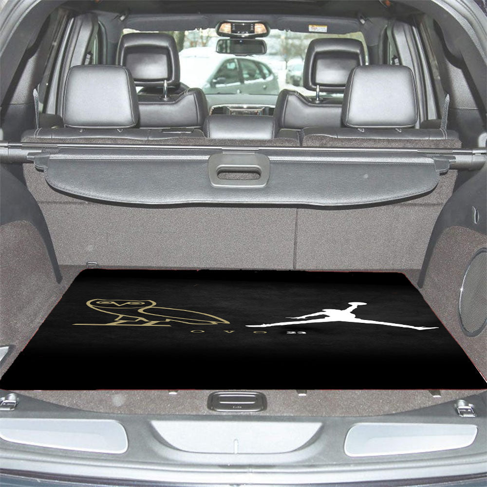 Drake Ovo X Jordan Car Trunk Mat Non Slip