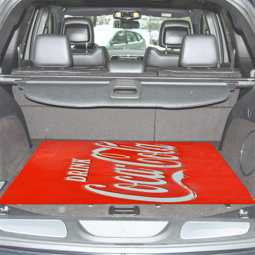 Drink Coca Cola Machine Car Trunk Mat Non Slip