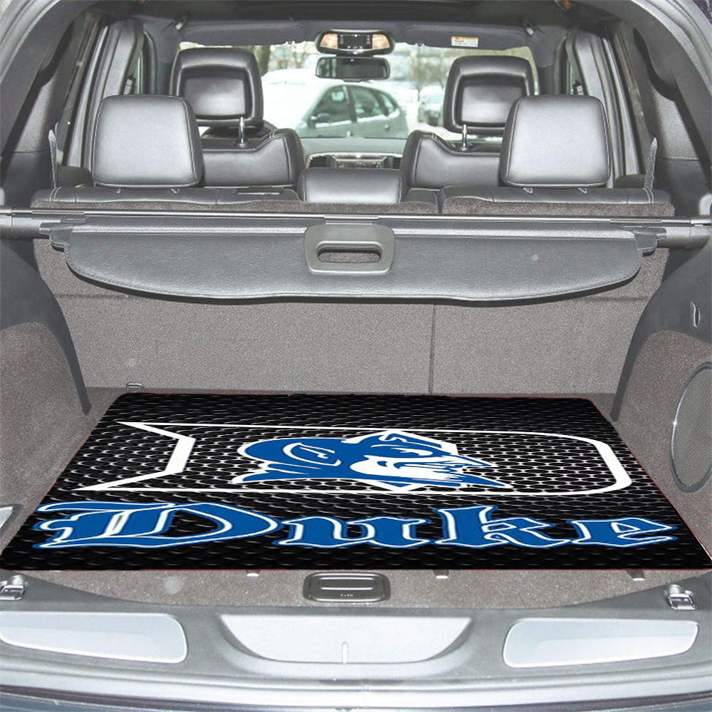 Duke Blue Devils College Car Trunk Mat Non Slip