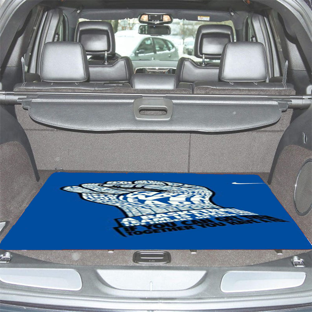 Duke Blue Devils Hand Car Trunk Mat Non Slip