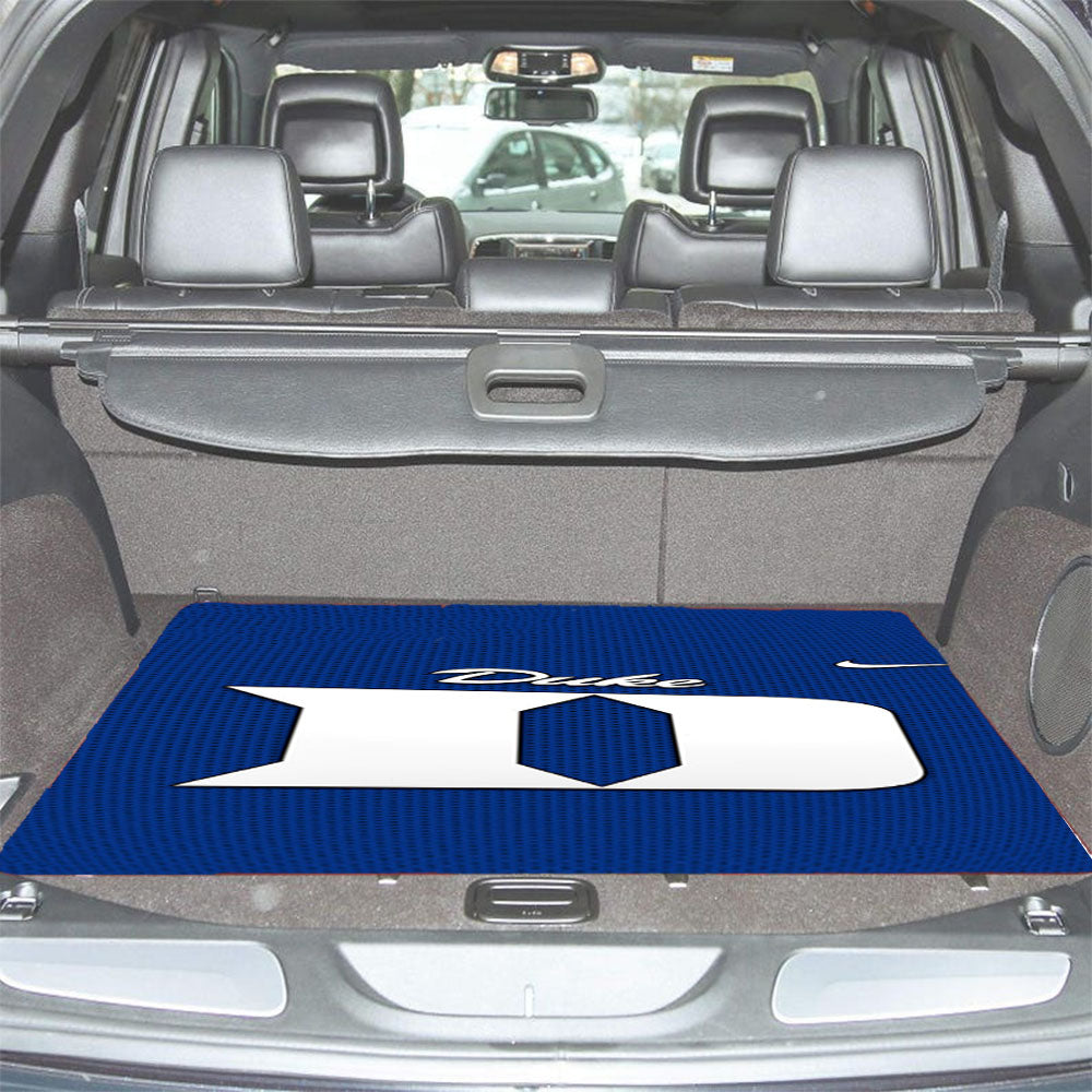 Duke Blue Devils Logo Nike Car Trunk Mat Non Slip