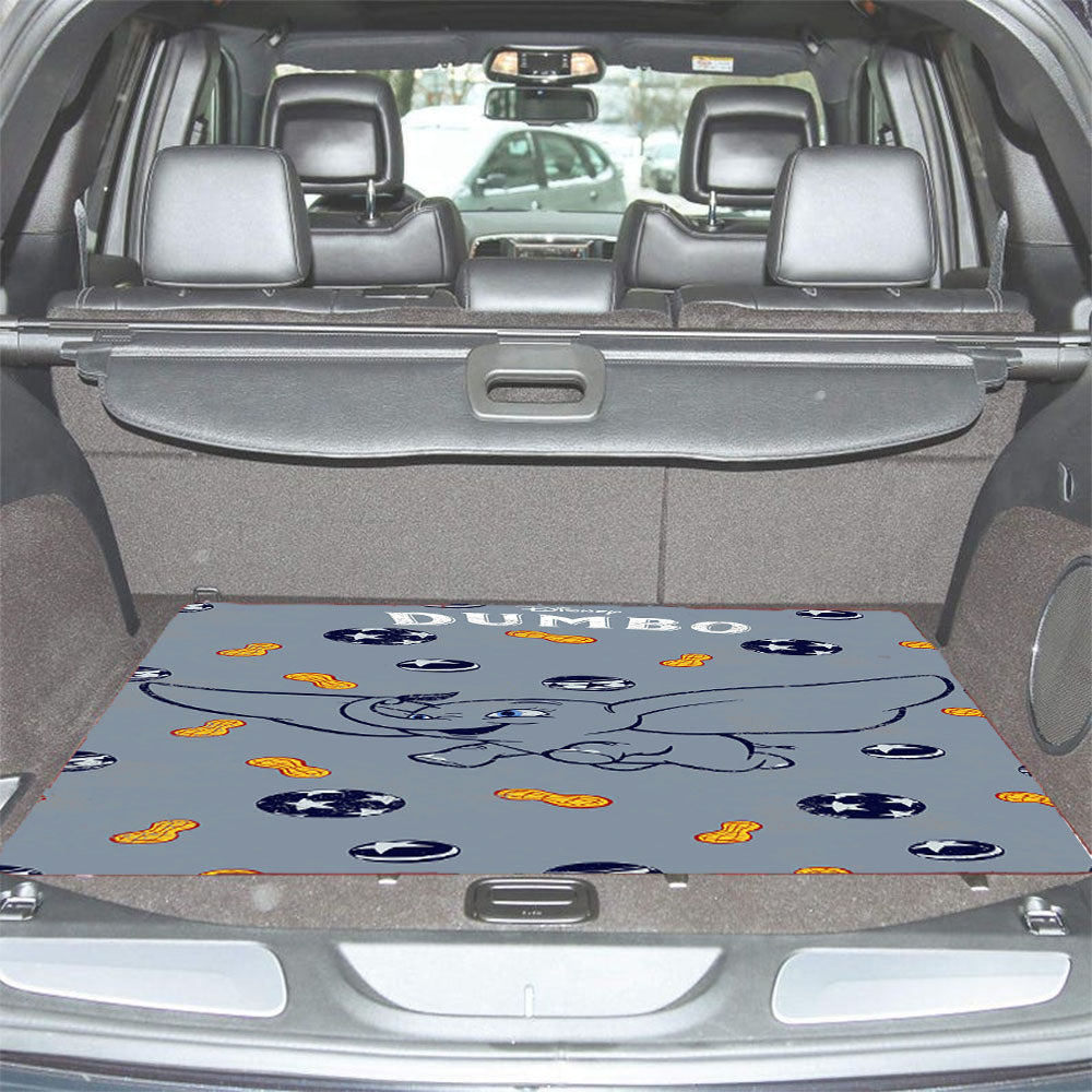 Dumbo And Peanuts Sticker Car Trunk Mat Non Slip