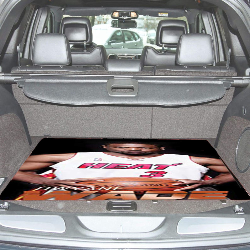 Dwyane Wade Basketball Car Trunk Mat Non Slip