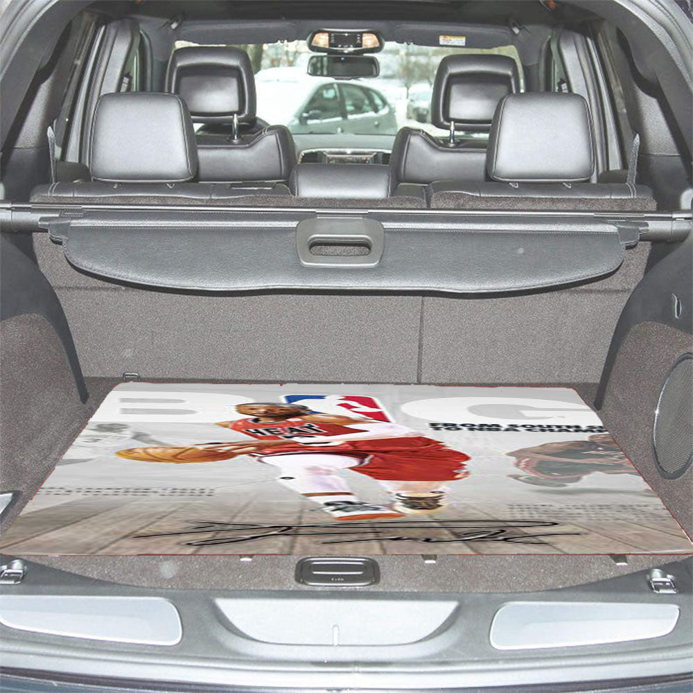 Dwyane Wade Chicago Bulls Car Trunk Mat Non Slip