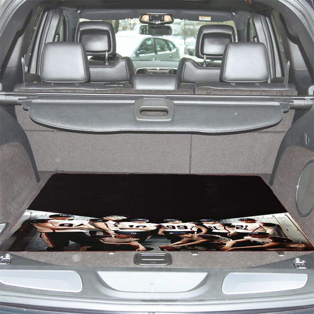 Exo Baseball Fotoshoot Car Trunk Mat Non Slip