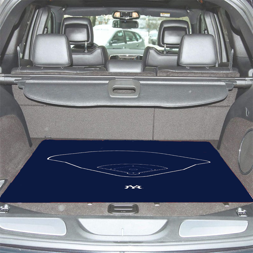 Field Outline Yankee Stadium New York Yankees Car Trunk Mat Non Slip