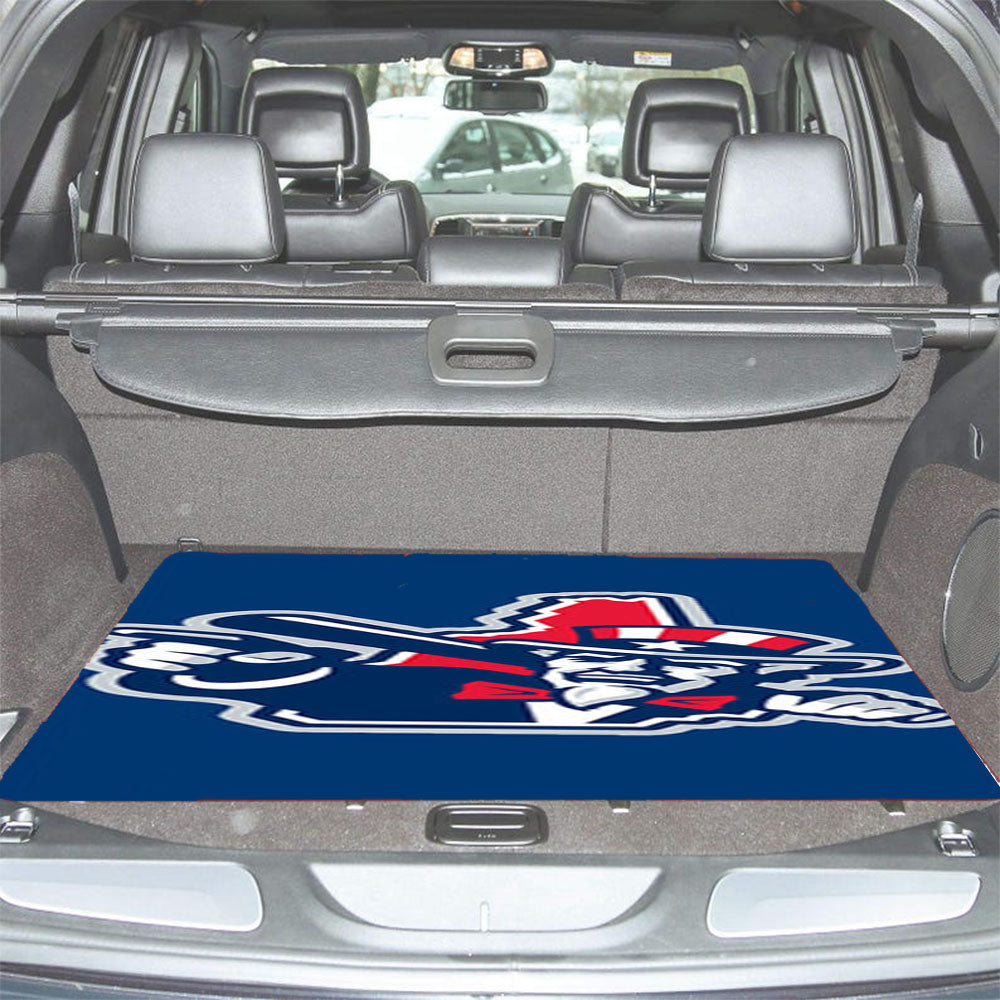 Fisher Cats Unclesam Baseball Logo Blue Car Trunk Mat Non Slip