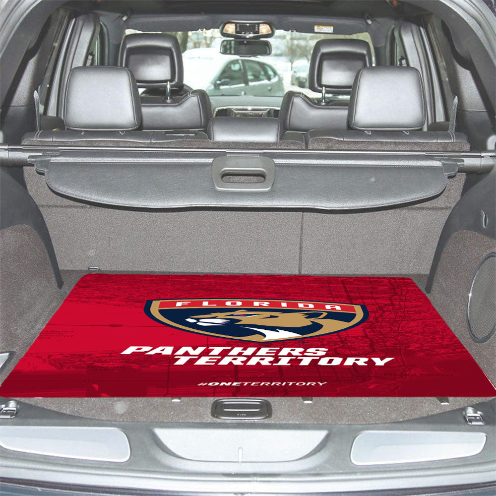 Florida Panthers Territory Car Trunk Mat Non Slip