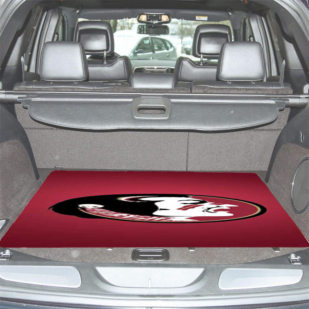 Fsu Big Red Fade Car Trunk Mat Non Slip