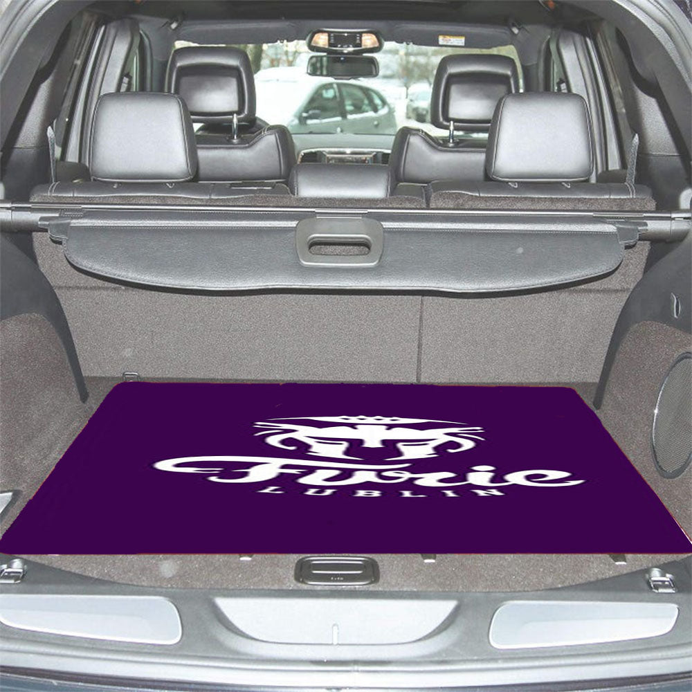 Furie Lublin Logo Purple Car Trunk Mat Non Slip