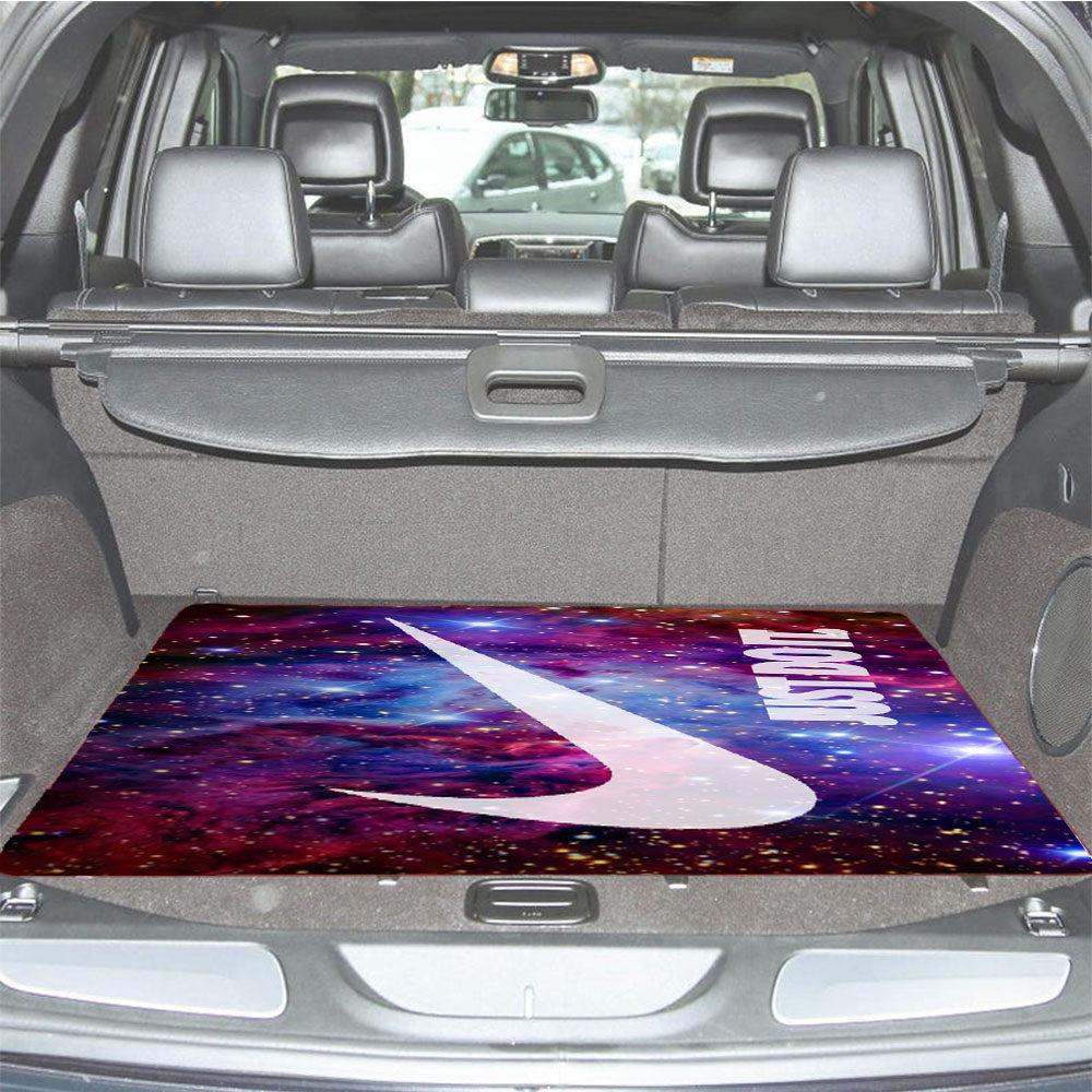 Galaxy Nebula Just Do It 3 Car Trunk Mat Non Slip