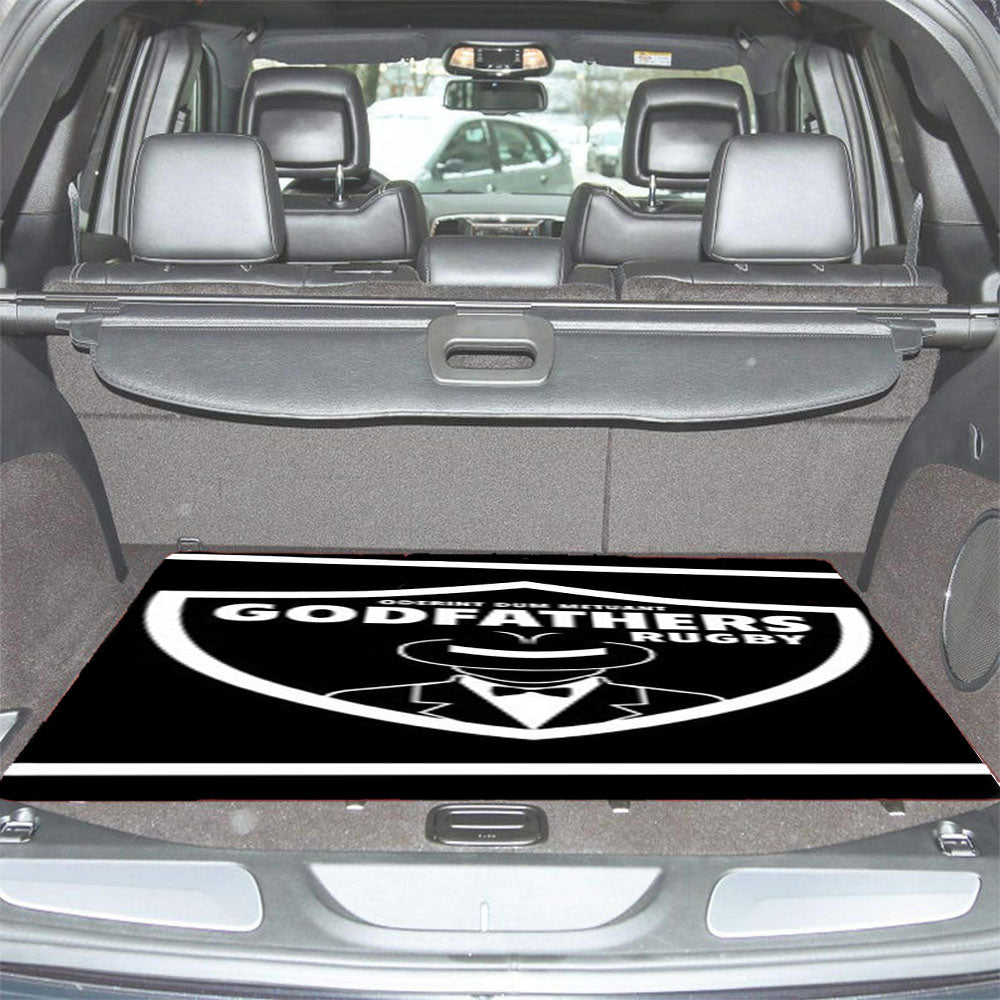 God Fathers Rugby Car Trunk Mat Non Slip
