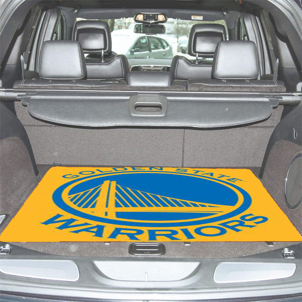 Golden State Warriors Car Trunk Mat Non Slip
