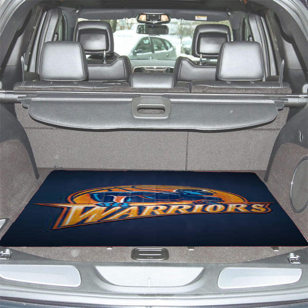 Golden State Warriors 2 Car Trunk Mat Non Slip