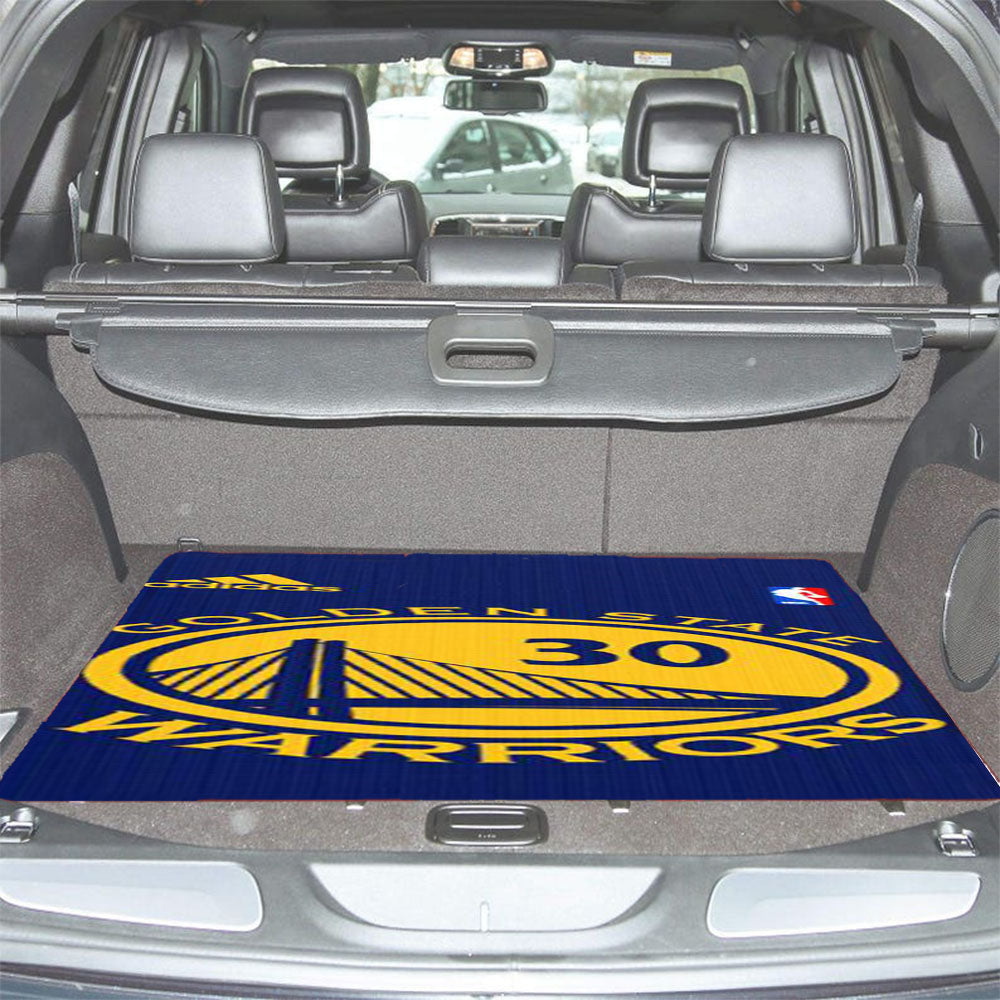 Golden State Warriors 30 Car Trunk Mat Non Slip