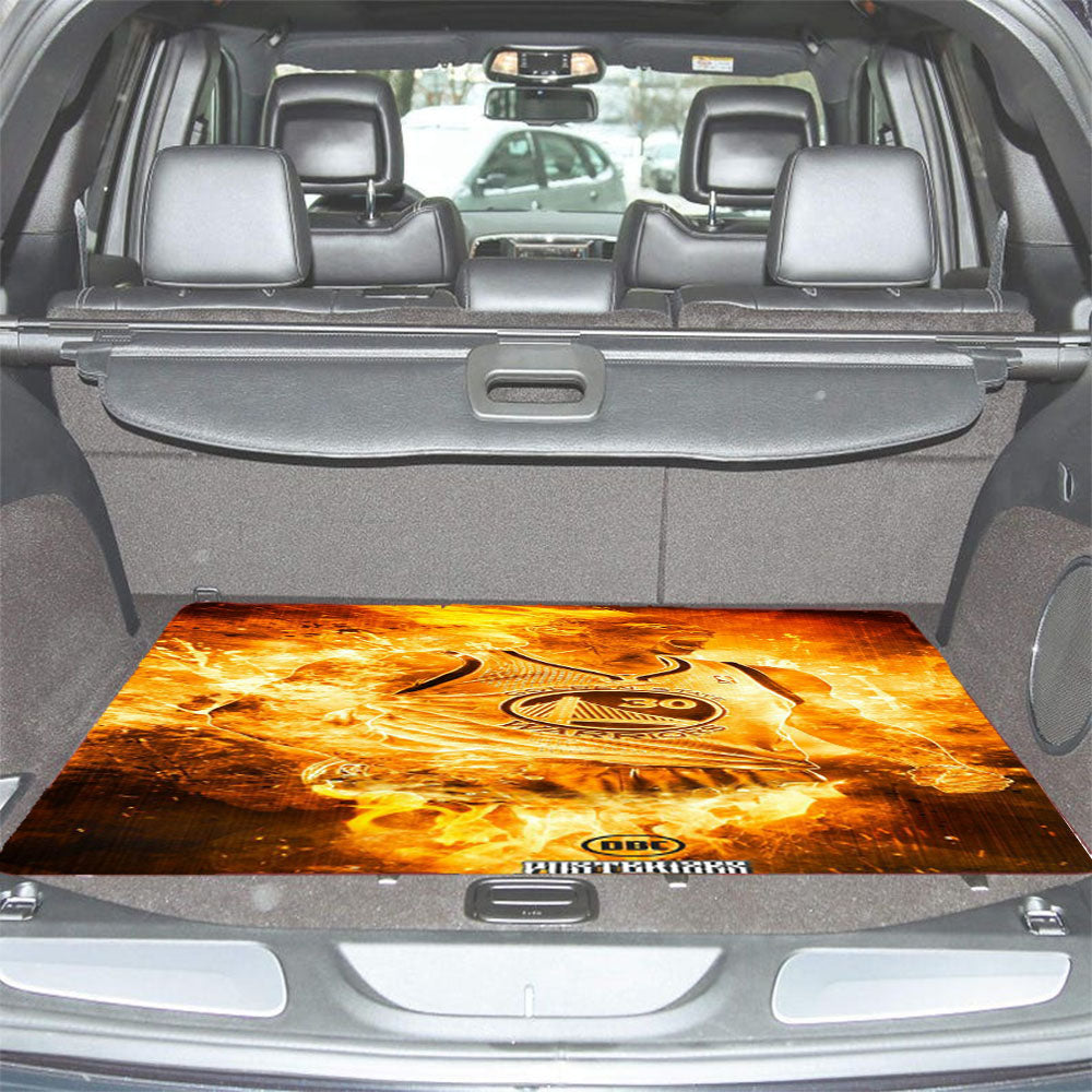 Golden State Warriors Dbc Car Trunk Mat Non Slip