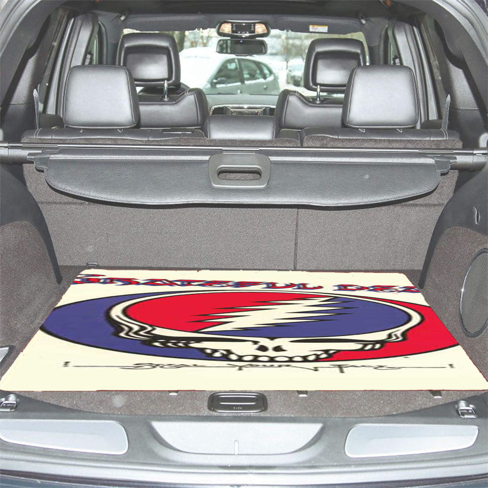 Grateful Dead I Steal Your Face Car Trunk Mat Non Slip