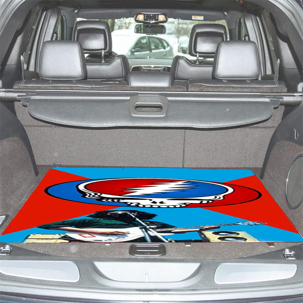 Grateful Dead Jerry Garcia Guitar Car Trunk Mat Non Slip