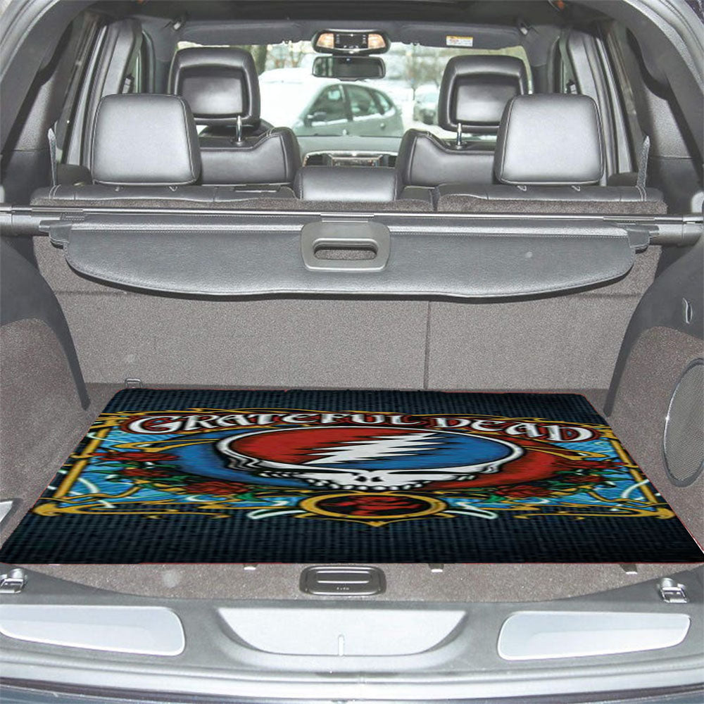 Grateful Dead Shirt Design Car Trunk Mat Non Slip