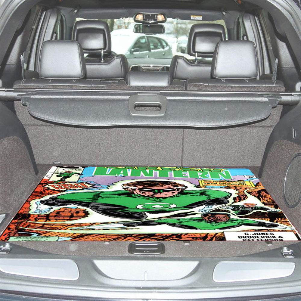Green Lantern Hal Jordan 2 Car Trunk Mat Non Slip