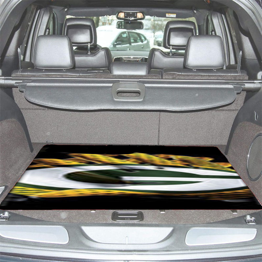 Greenbay Packers Car Trunk Mat Non Slip