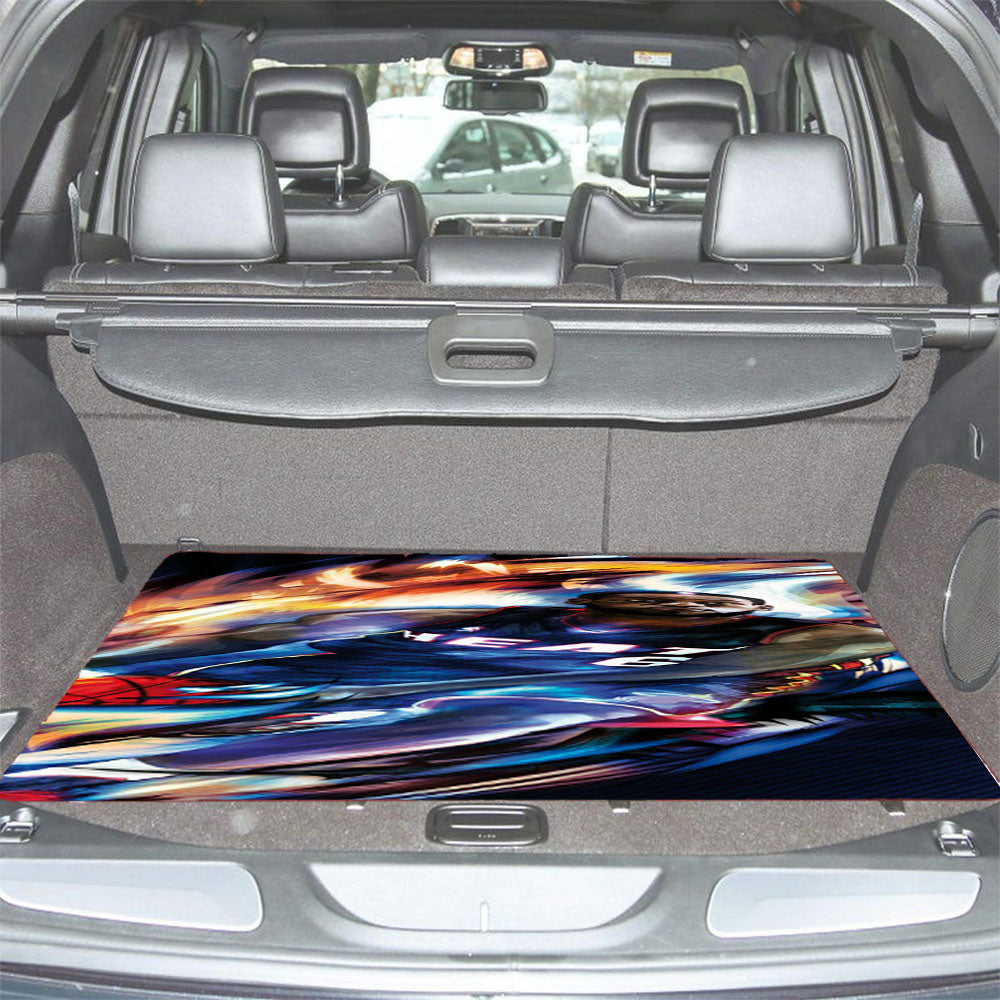 Heat 6 Basket Ball Car Trunk Mat Non Slip