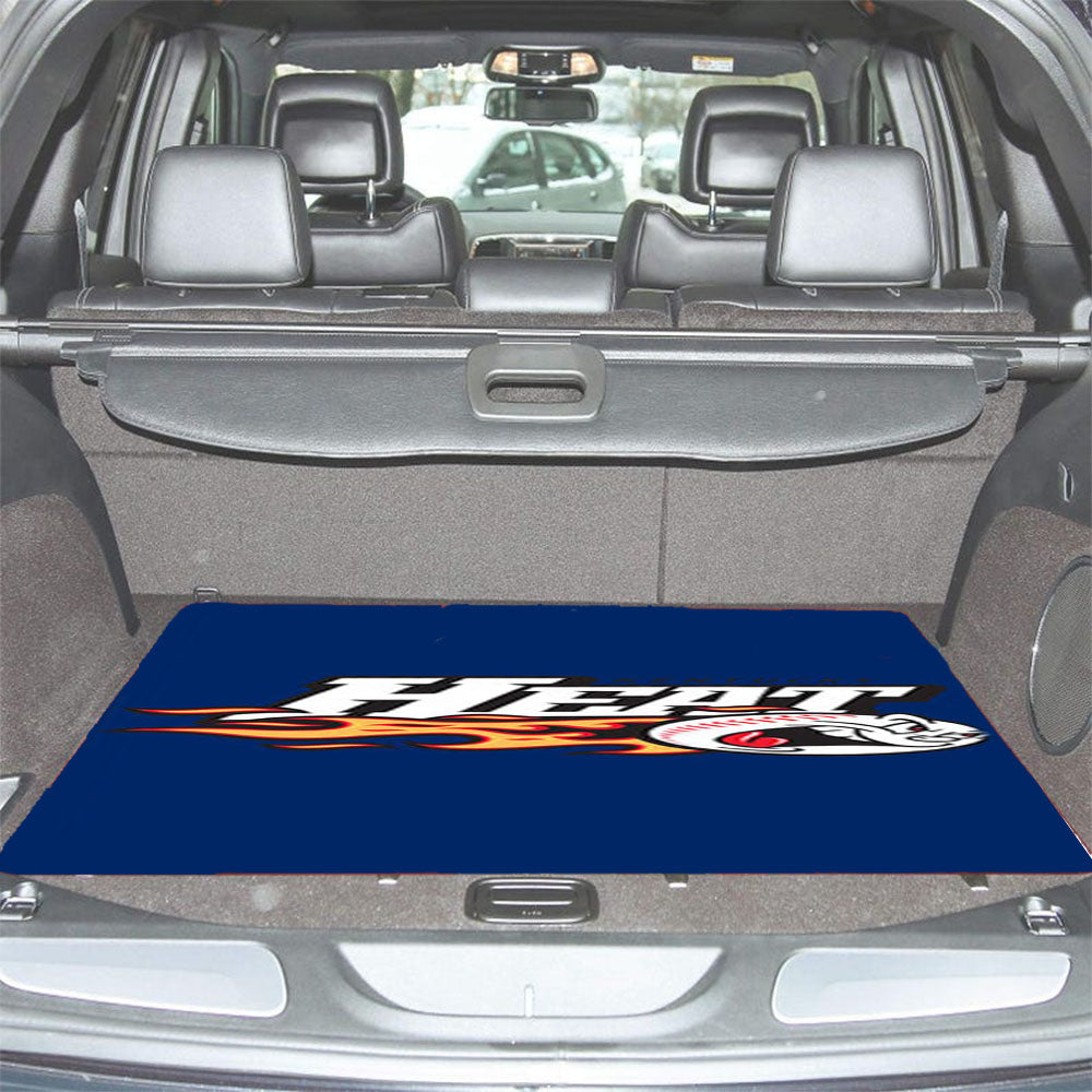 Heat Kentucky Baseball Logo Blue Car Trunk Mat Non Slip