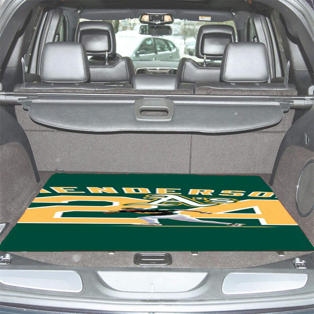 Henderson Oakland Athletics Car Trunk Mat Non Slip