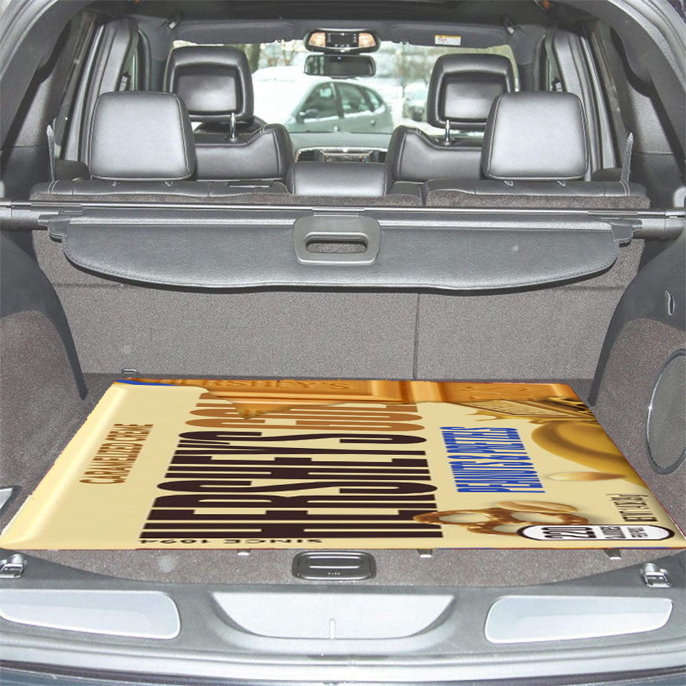 Hershey Gold Peanuts Pretzels Chocolate Candy Bar Car Trunk Mat Non Slip