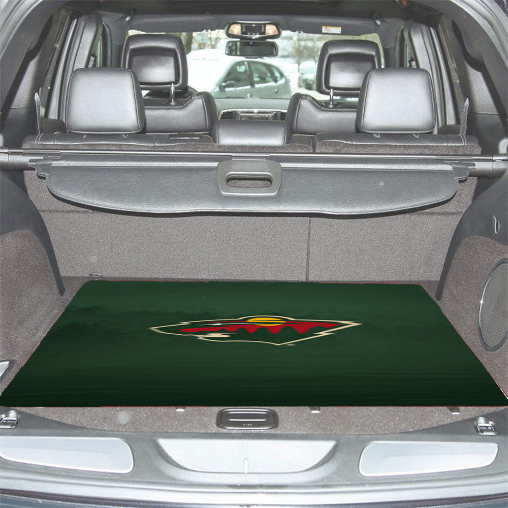 Hockey Nhl Logo Car Trunk Mat Non Slip