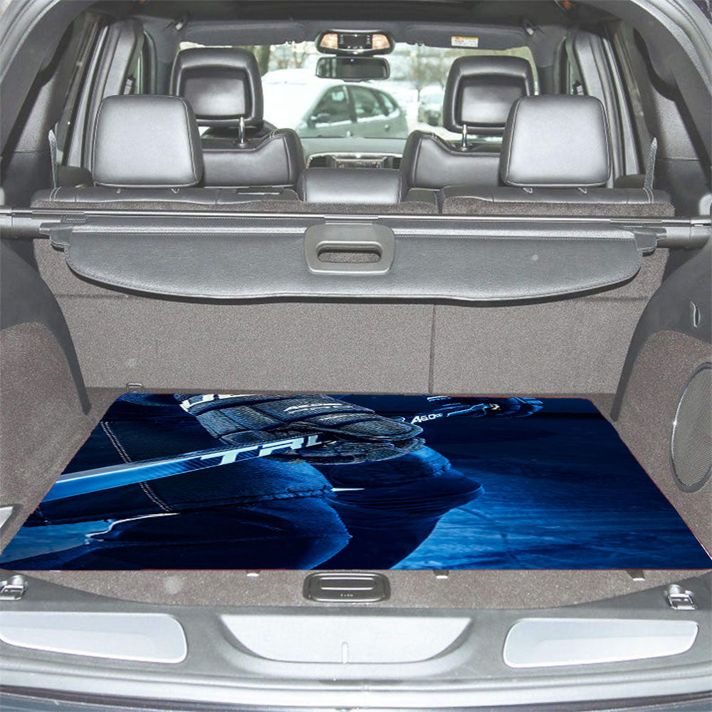 Hockey Stick Nhl Car Trunk Mat Non Slip
