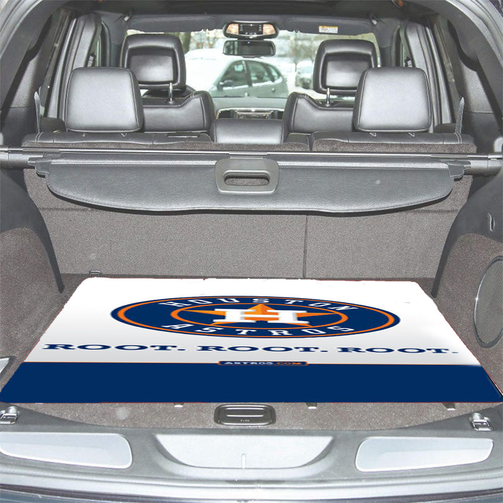 Houston Astros Art Car Trunk Mat Non Slip