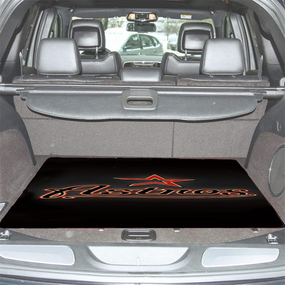 Houston Astros Black Car Trunk Mat Non Slip
