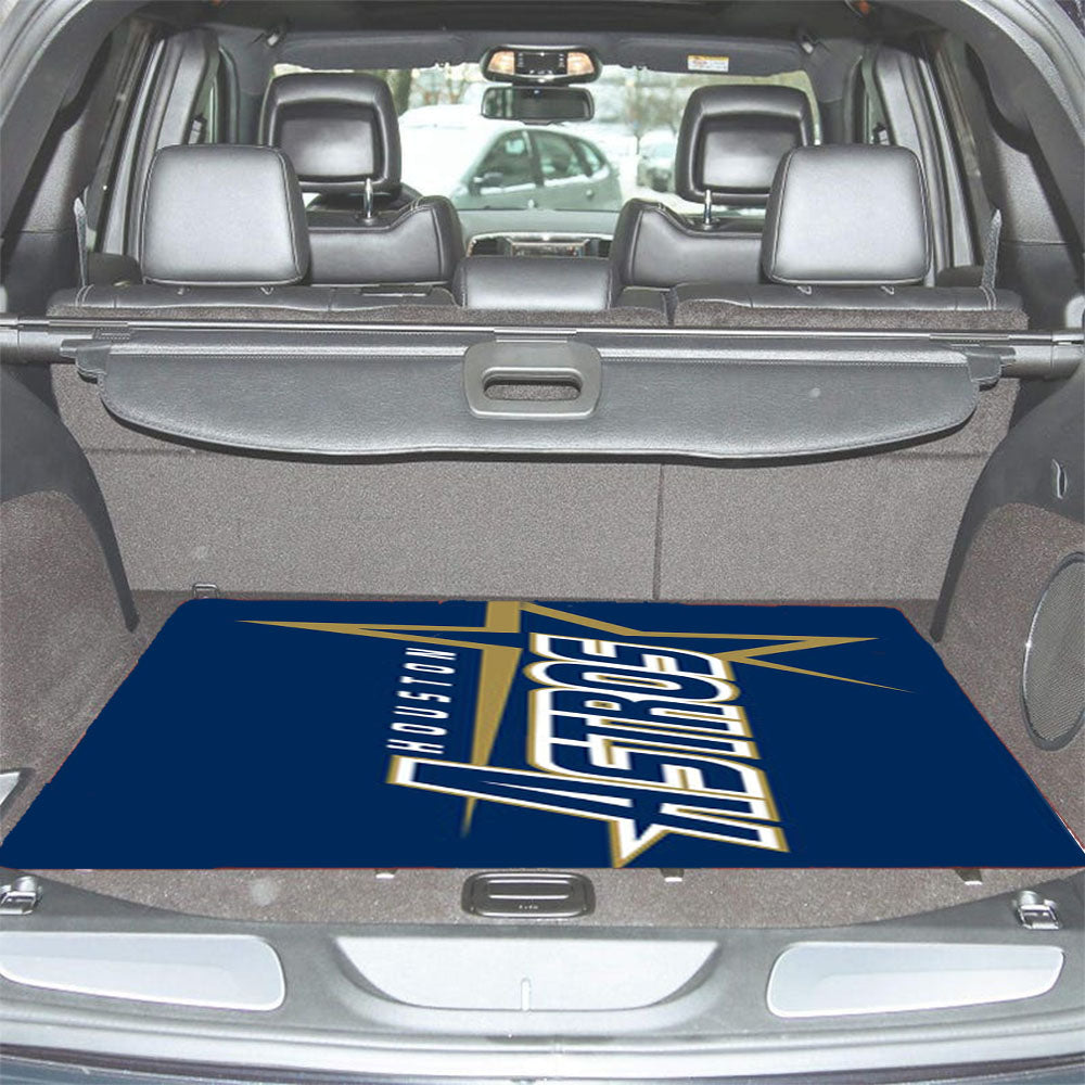 Houston Astros Blue Car Trunk Mat Non Slip