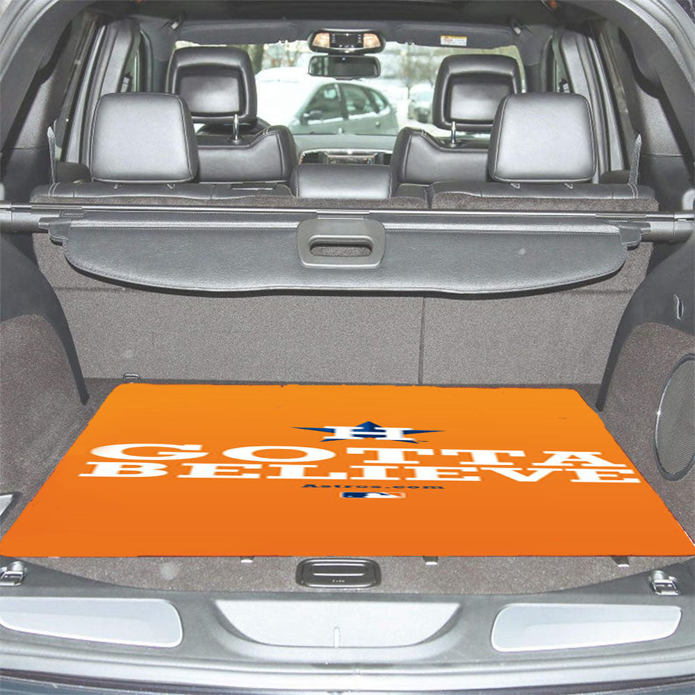 Houston Astros Gotta Believe Car Trunk Mat Non Slip