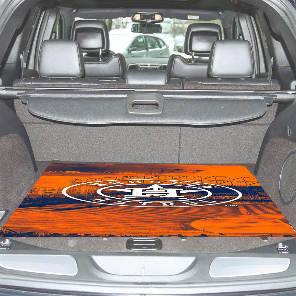Houston Astros H Logo Car Trunk Mat Non Slip
