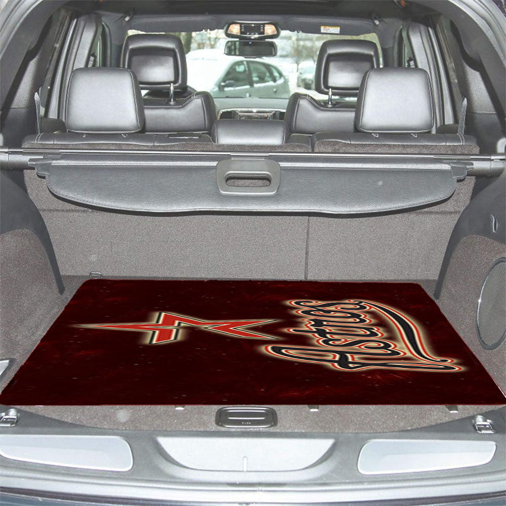 Houston Astros In Galaxy Car Trunk Mat Non Slip