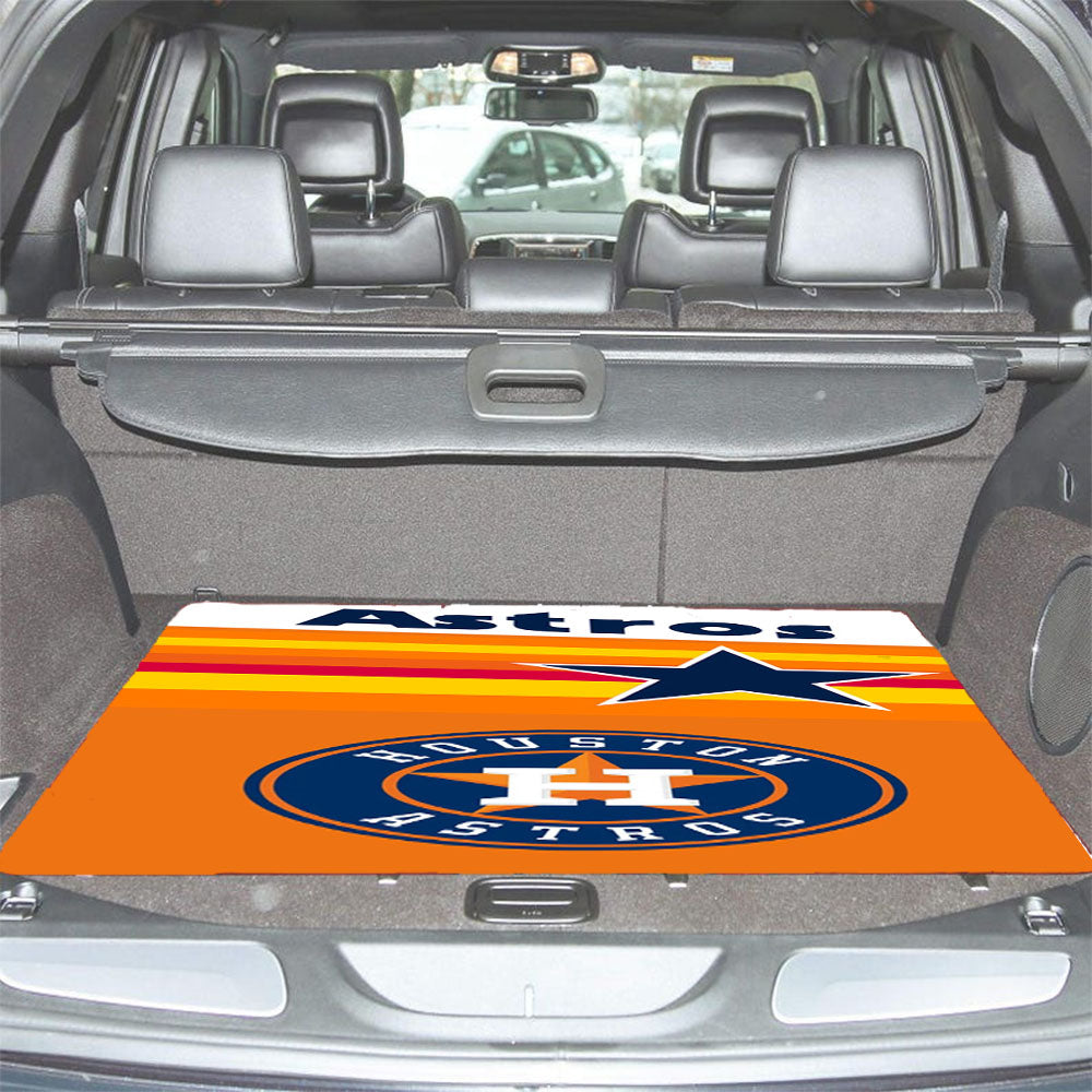Houston Astros Mlb Car Trunk Mat Non Slip