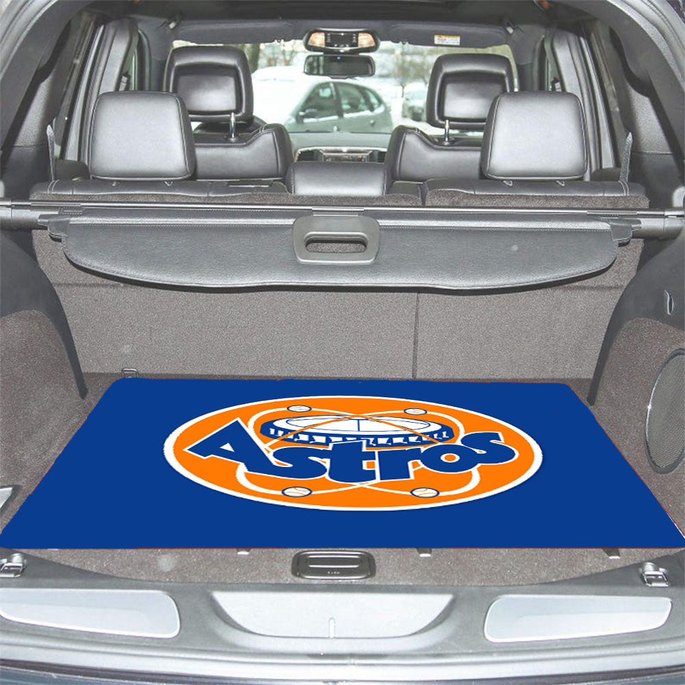 Houston Astros Primary Car Trunk Mat Non Slip