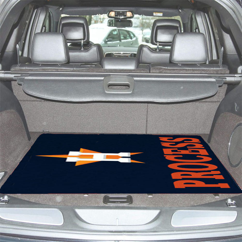 Houston Astros Process Car Trunk Mat Non Slip
