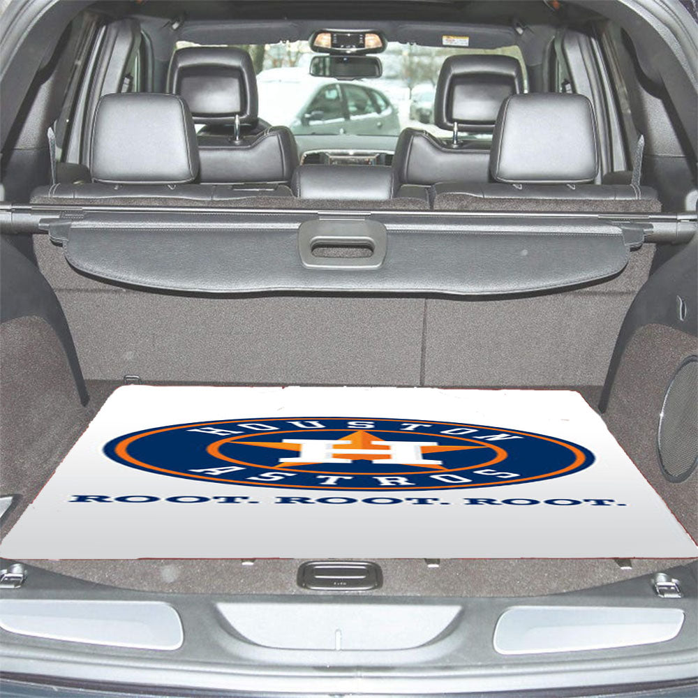 Houston Astros Root Car Trunk Mat Non Slip