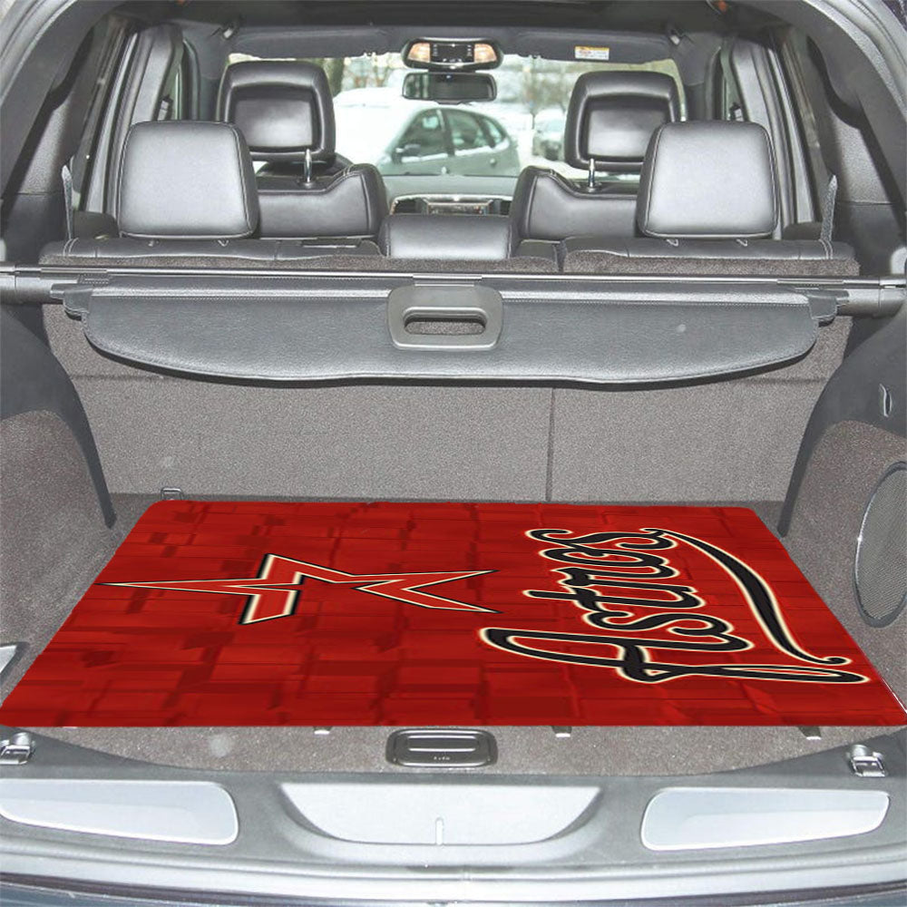 Houston Astros Texture Car Trunk Mat Non Slip