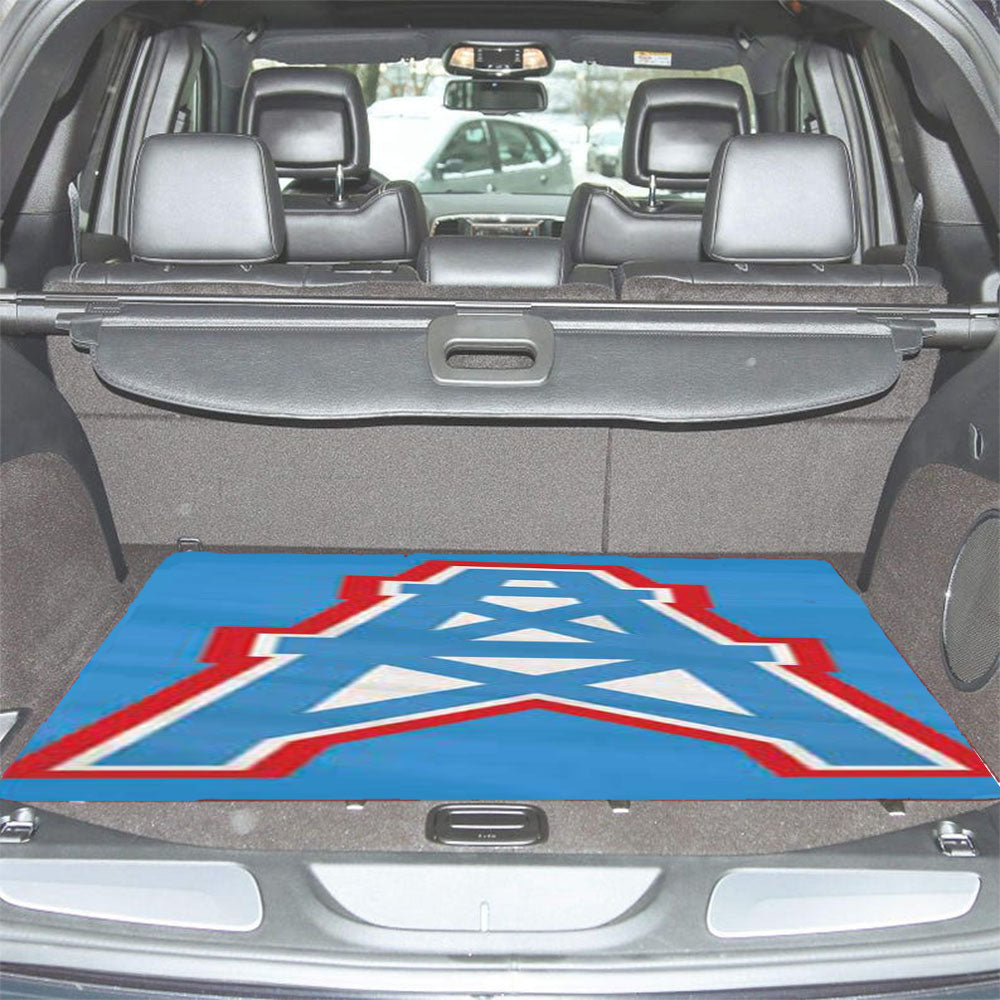 Houston Oilers Jersey Logo Car Trunk Mat Non Slip