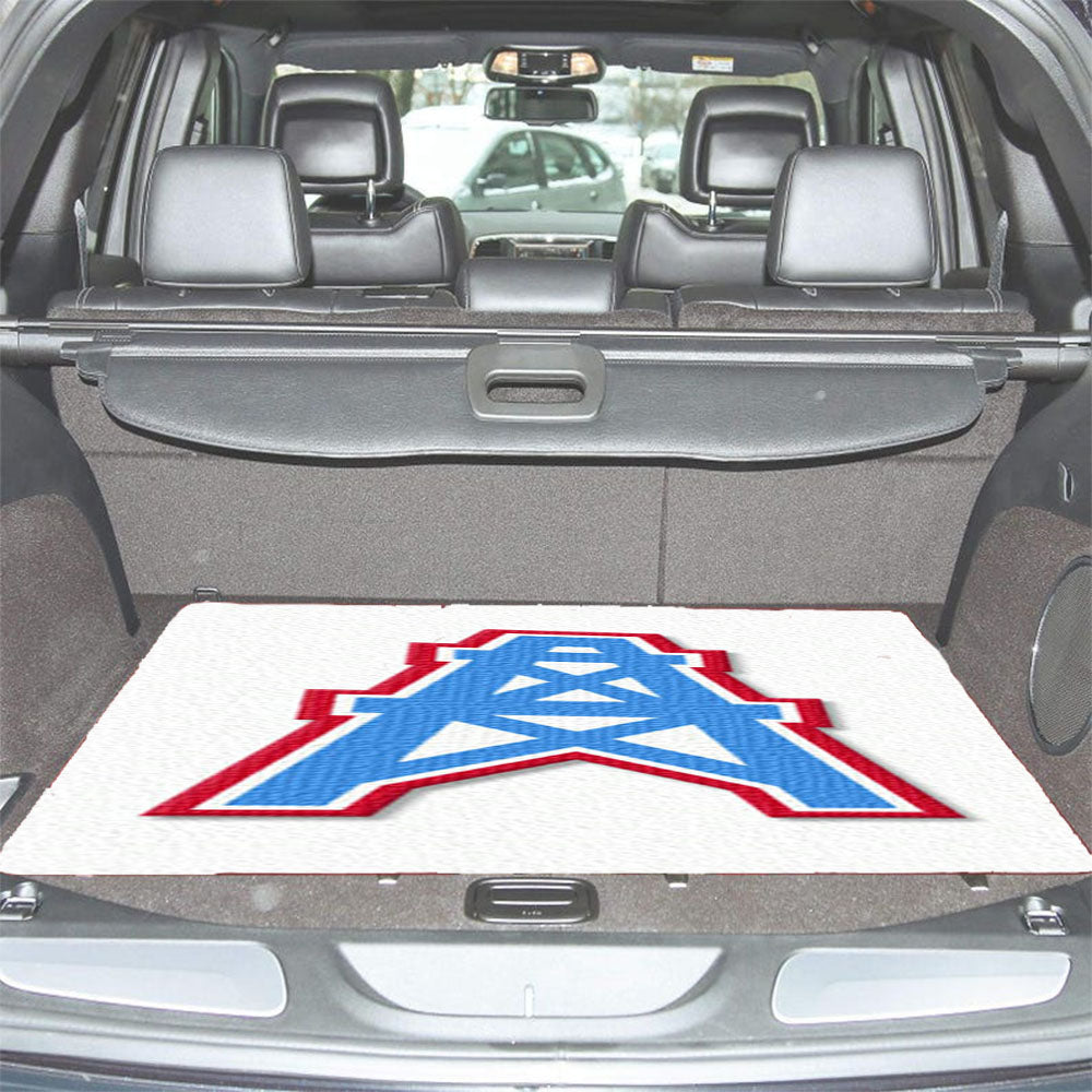 Houston Oilers Logo Car Trunk Mat Non Slip