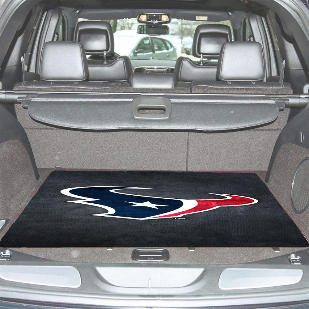 Houston Texans Grunge Wallpaper Car Trunk Mat Non Slip