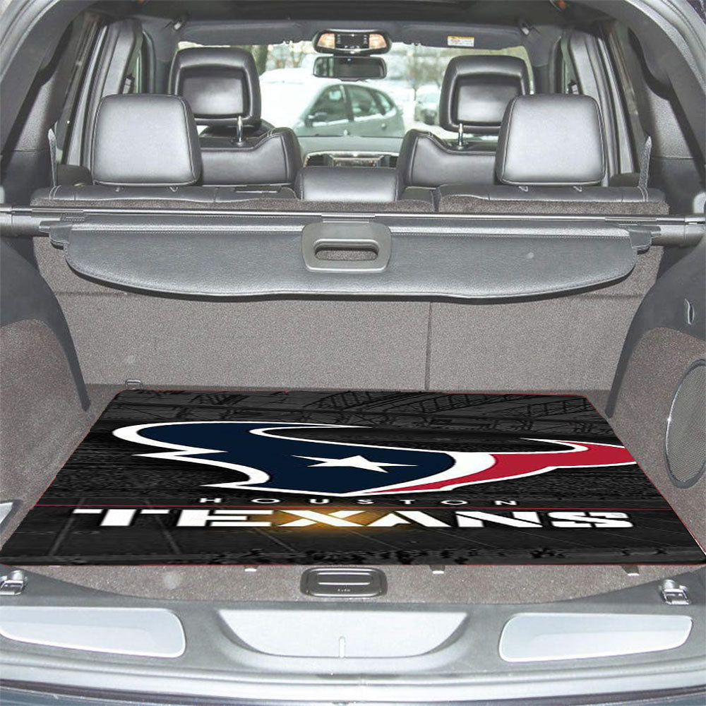 Houston Texans Icon Car Trunk Mat Non Slip