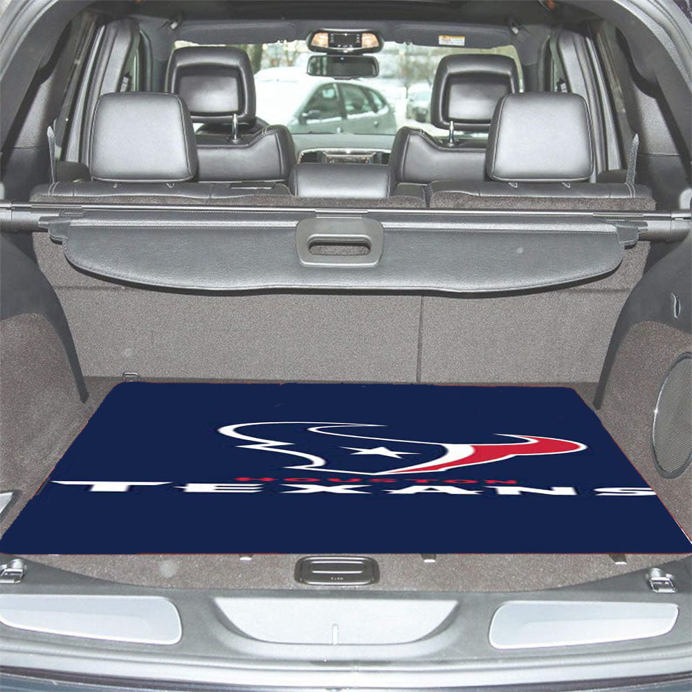 Houston Texans Plain Car Trunk Mat Non Slip