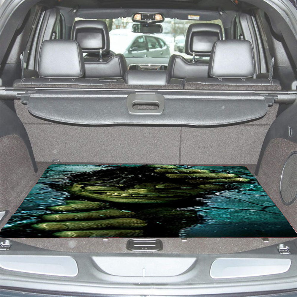 Hulk Broken Building Wall Car Trunk Mat Non Slip